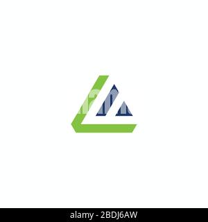 Initial letter lf logo or fl logo vector design template Stock Vector