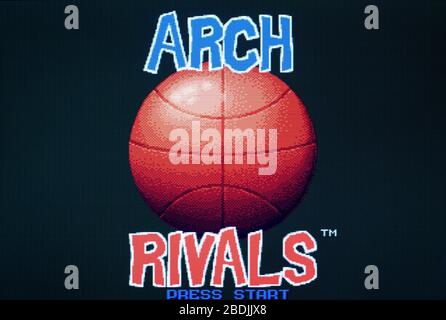 Ficha Técnica de Arch Rivals: The Arcade Game para Sega Mega Drive