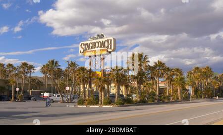 Stagecoach Hotel and Casino in Beatty - BEATTY, USA - MARCH 29, 2019 Stock Photo