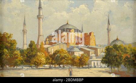 Halil Paşa Sultan-Ahmed-Moschee. Stock Photo