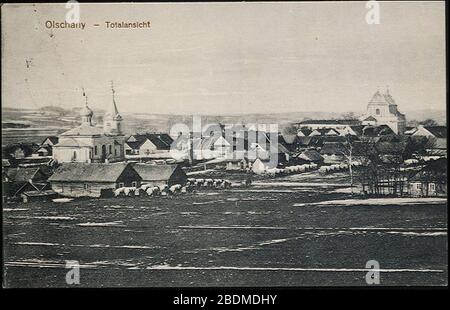 Halšany. Гальшаны (1916). Stock Photo