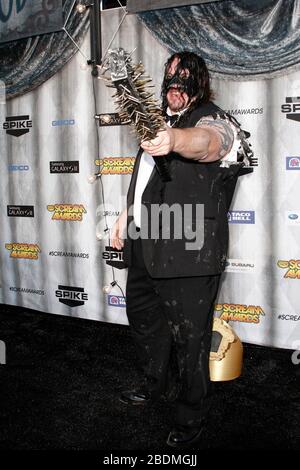 October 15, 2011, Los Angeles, CA, USA: LOS ANGELES - OCT 15:  Abyss at the Scream Awards 2011 at the Universal Studios on October 15, 2011 in Los Angeles, CA (Credit Image: © Kay Blake/ZUMA Wire) Stock Photo