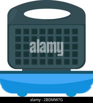 waffle-iron for making Belgian waffles. Vector illustration. Isolate on white background Stock Vector