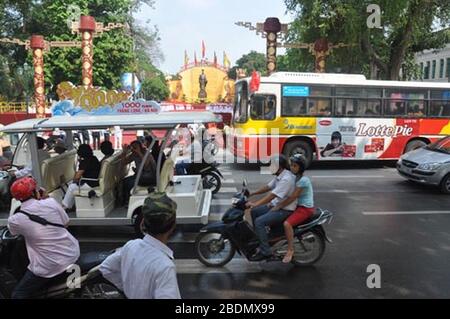 Hanoi celebrates 1000 years as capital of Vietnam. Stock Photo