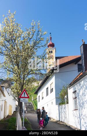 Donnerskirchen: church, in Neusiedler See (Lake Neusiedl), Burgenland, Austria Stock Photo
