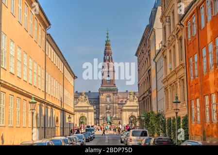 Copenhagen historical center, Denmark Stock Photo