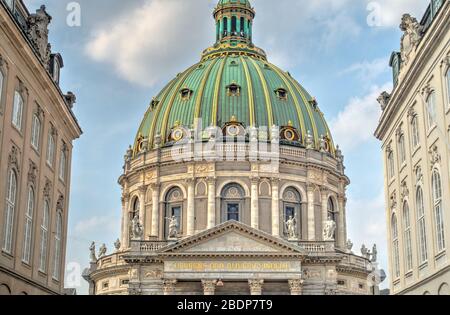 Amalienborg, Copenhagen Stock Photo