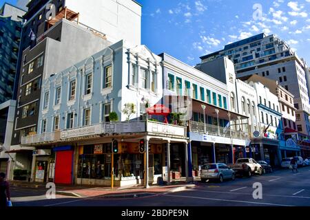 famous Long Street in Cape Town Stock Photo