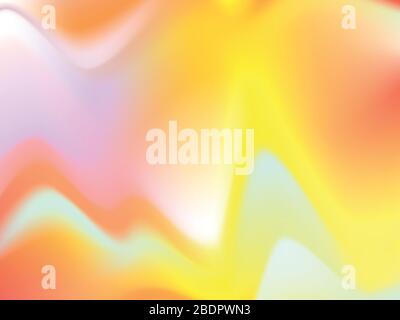 Vector Modern Minimal Vibrant Wave Fluid Background Stock Vector