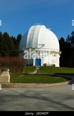 David Dunlap Observatory Astronomical Observatory. Toronto (Richmond Hill) Ontario Canada. Stock Photo