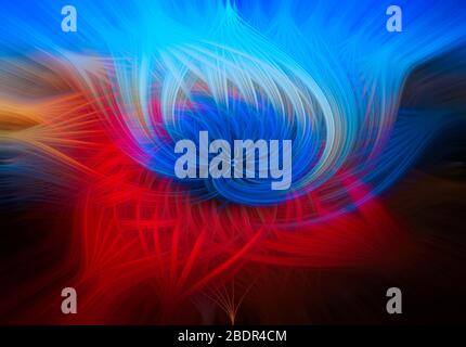 Colourful Abstract Art Stock Photo