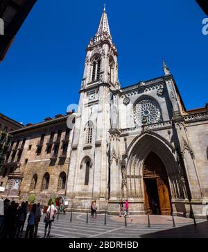 Catedral de Santiago. Bilbao. Vizcaya. País Vasco. España Stock Photo