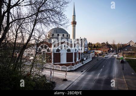 Fatih Mosque of the Turkish community Katernberg in Essen Stock Photo