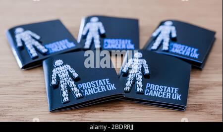 Prostate Cancer UK pin badge