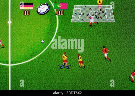 Champions World Class Soccer - Sega Genesis Mega Drive - Editorial use only  Stock Photo - Alamy