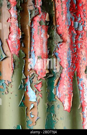 rusting corrugate iron Stock Photo