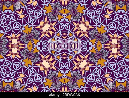 Morocco Background for wallpaper, background, art deco,textile, printing Stock Photo