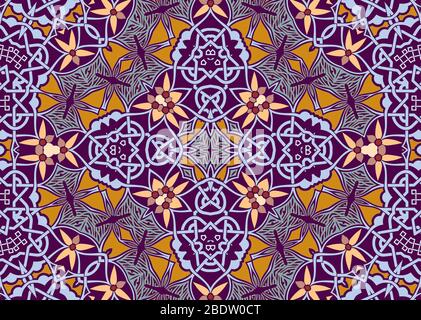 Morocco Background for wallpaper, background, art deco,textile, printing Stock Photo