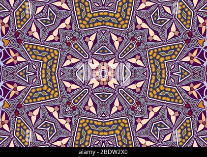 Morocco Background for wallpaper, background, art deco,textile, printing Stock Photo