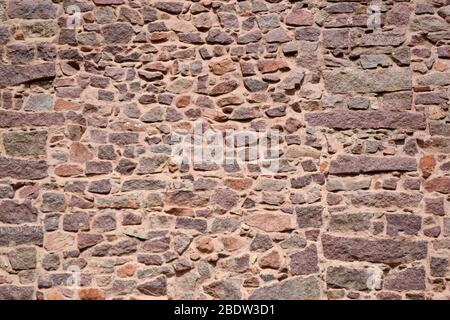 Old Fort Rock Stone Big Wall texture For Background Dirty Old Classic Wall pattern Stock Photograph Stock Photo
