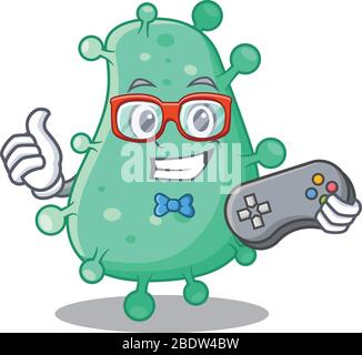 Mascot Design Concept Of Agrobacterium Tumefaciens With Angry Face ...