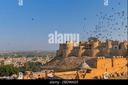 Jaisalmer Fort Rajasthan India Stock Photo