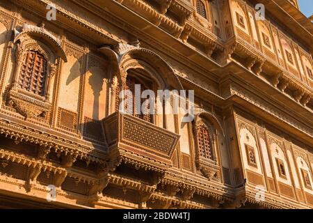 Patwa-ki-Haveli Jaisalmer Rajasthan India Stock Photo