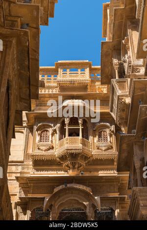 Patwa-ki-Haveli Jaisalmer Rajasthan India Stock Photo