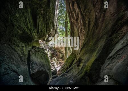 The Rocks of Dovbush Stock Photo - Alamy