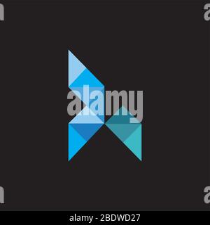 Initial letter ta logo or at logo vector design template Stock Vector