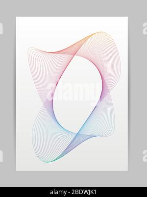 Design elements. Poligonal lines background. Vector Illustration Stock Vector