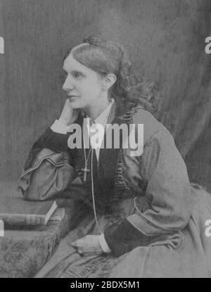 Josephine Butler, Englist Feminist and Social Reformer Stock Photo