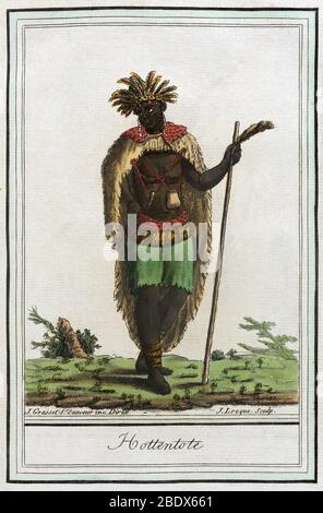 South Africa, Khoikhoi Clothing Stock Photo - Alamy