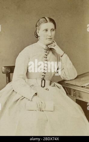 Florence Baker, Hungarian Explorer Stock Photo