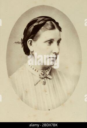 Florence Baker, Hungarian Explorer Stock Photo