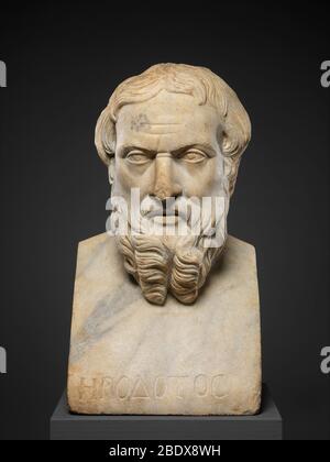 Herodotus, Ancient Greek Historian, Father of History Stock Photo