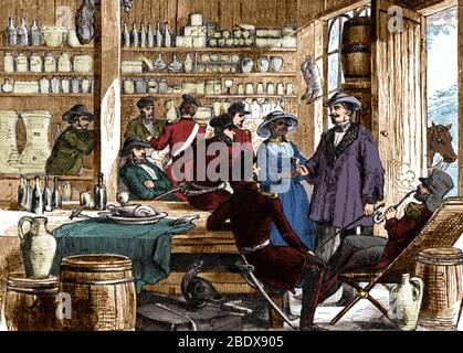 Mary Seacole with Alexis Soyer, Crimean War, 1855 Stock Photo