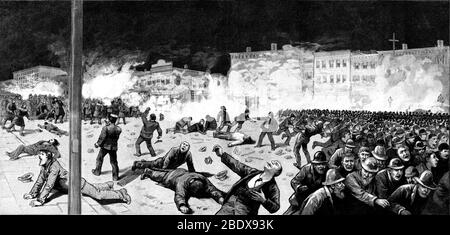 Haymarket Affair, 1886 Stock Photo