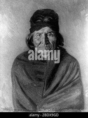 Geronimo, Apache Leader Stock Photo