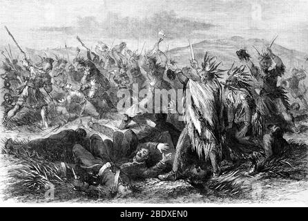 Red Cloud's War, Fetterman Fight, 1866 Stock Photo