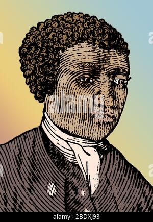 Benjamin Banneker, American Scientist Stock Photo