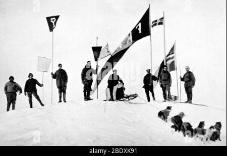 Fridtjof Nansen, Arctic Expedition, 1895 Stock Photo