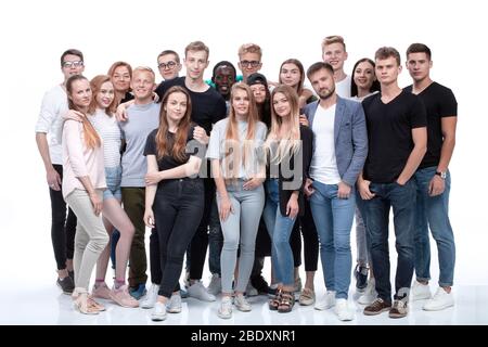 diverse multinational group of young business people Stock Photo