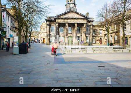 Lancaster Museum,UNITED KINGDOM, LANCASTER - 9TH APRIL 2020 in lockdown Stock Photo