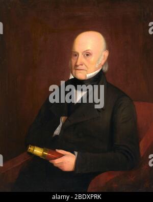 John Quincy Adams, 6th US President Stock Photo