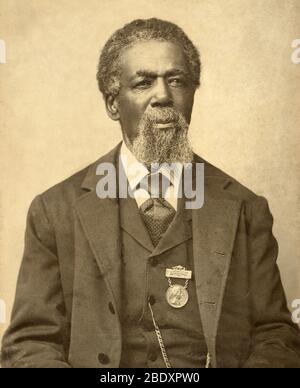 Thomas Peterson, First African-American Voter Stock Photo