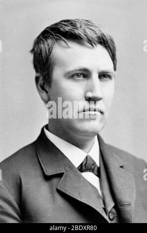 Thomas Edison, American Inventor Stock Photo
