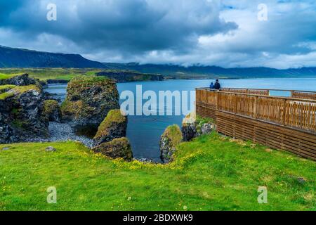 Arnarstapi, Snaefellsnes Peninsula, Iceland Stock Photo