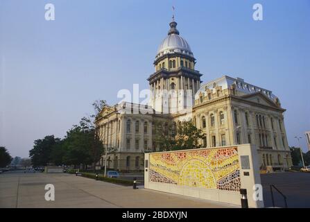 Illinois State Capitol Stock Photo