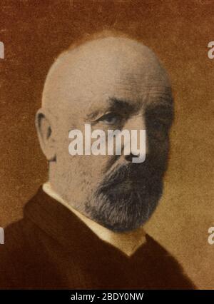 Georg Cantor 1845-1918 German Mathematician Stock Photo - Alamy